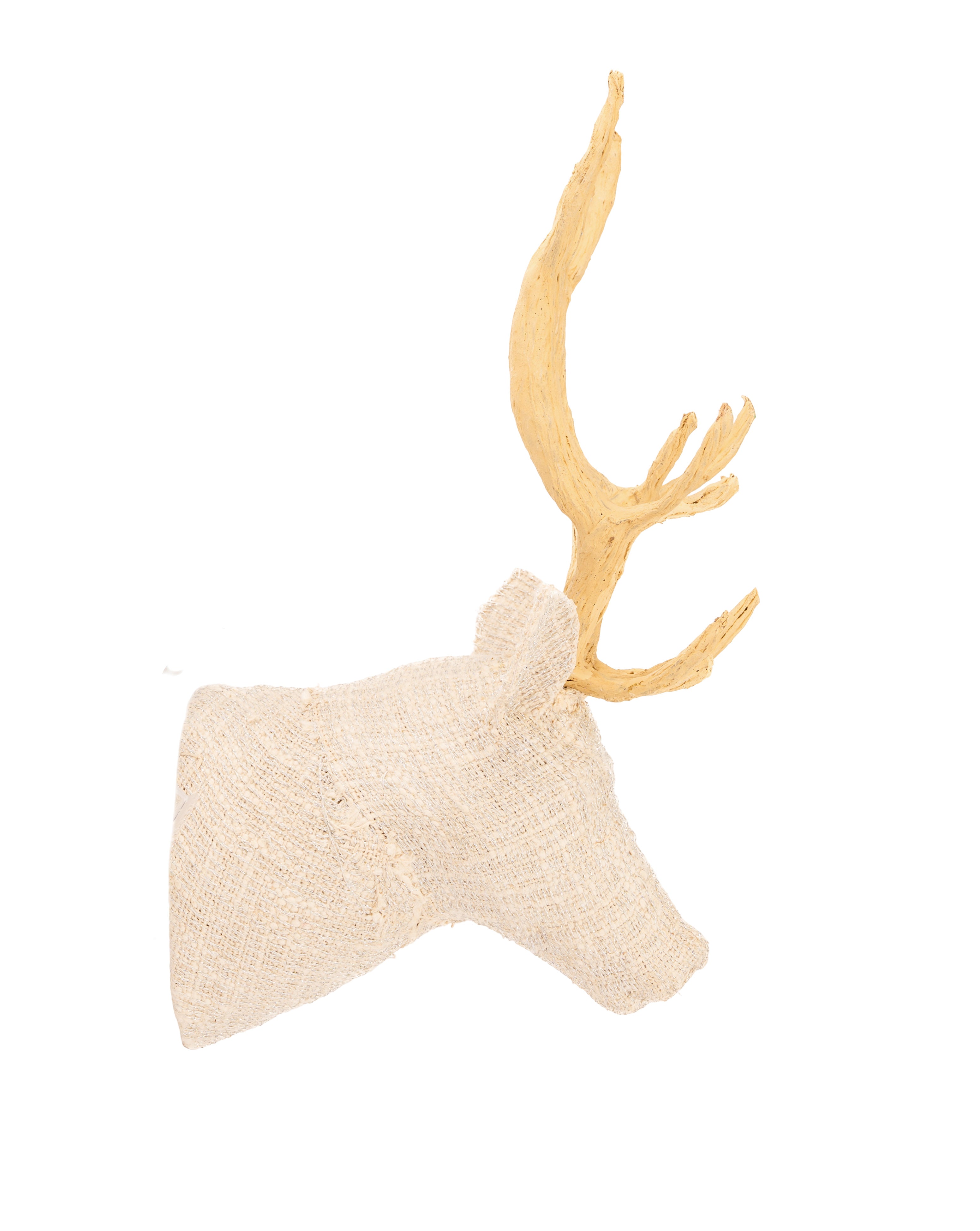 Cotton Glitz Stag Head