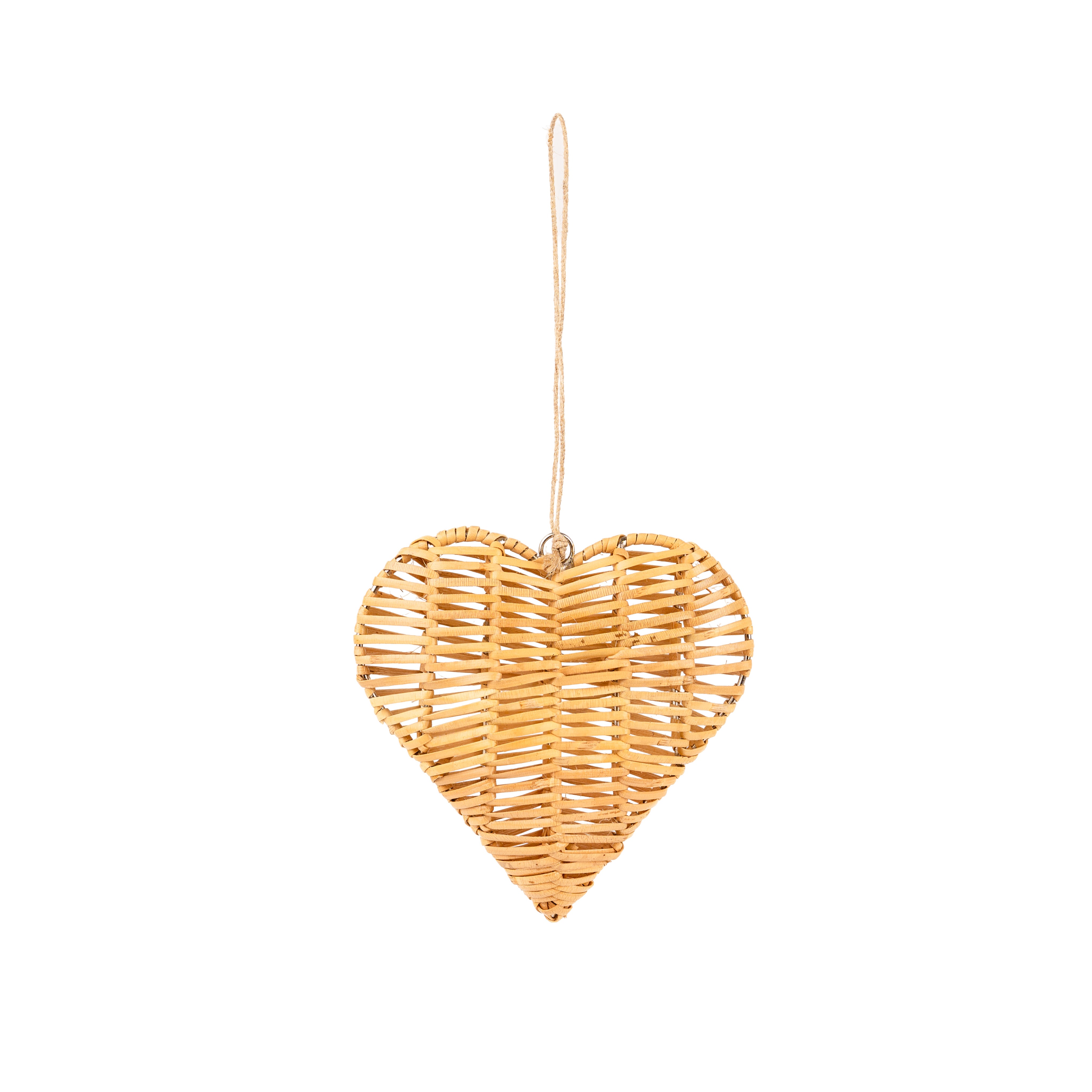 Metal Rattan Heart