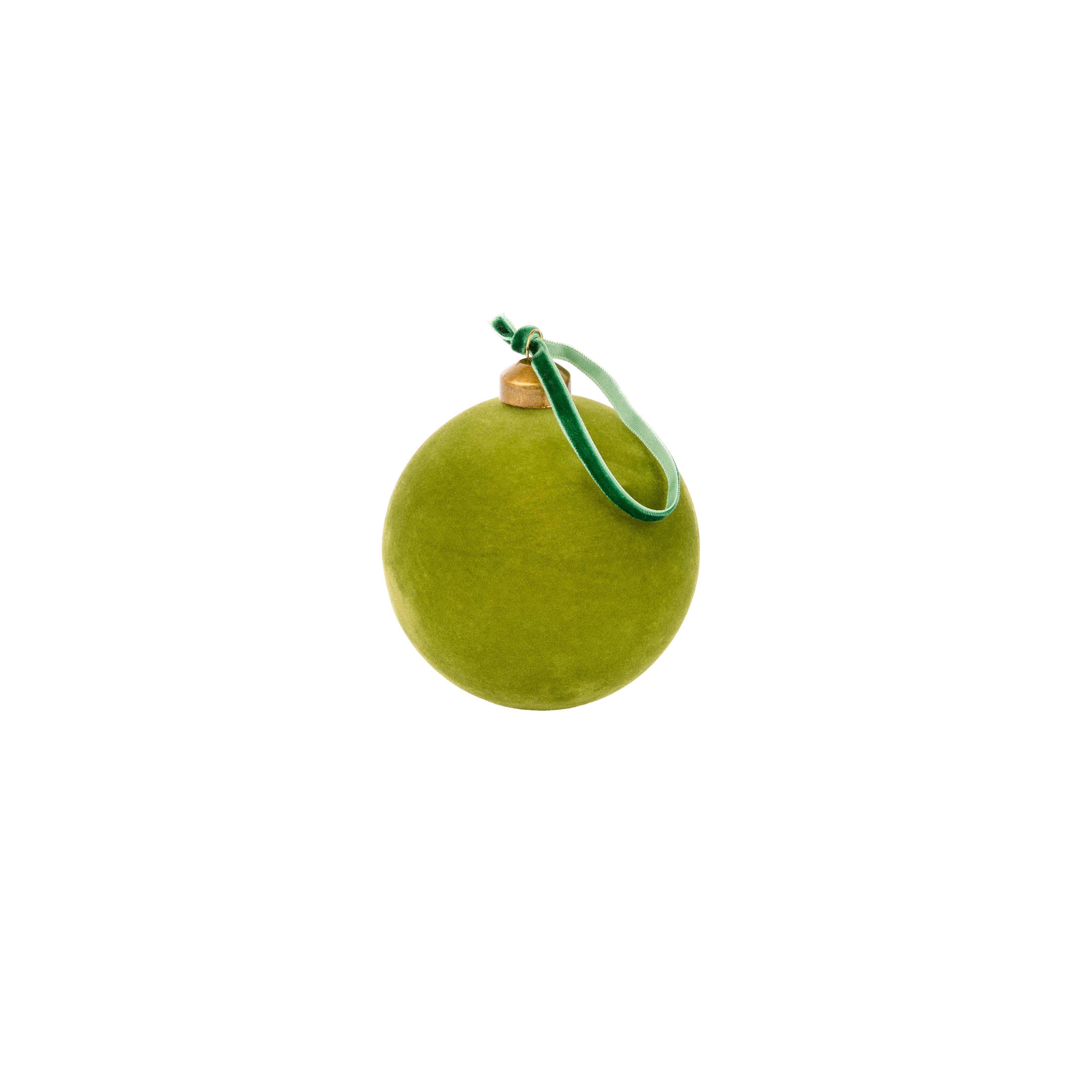 Green Velvet Bauble