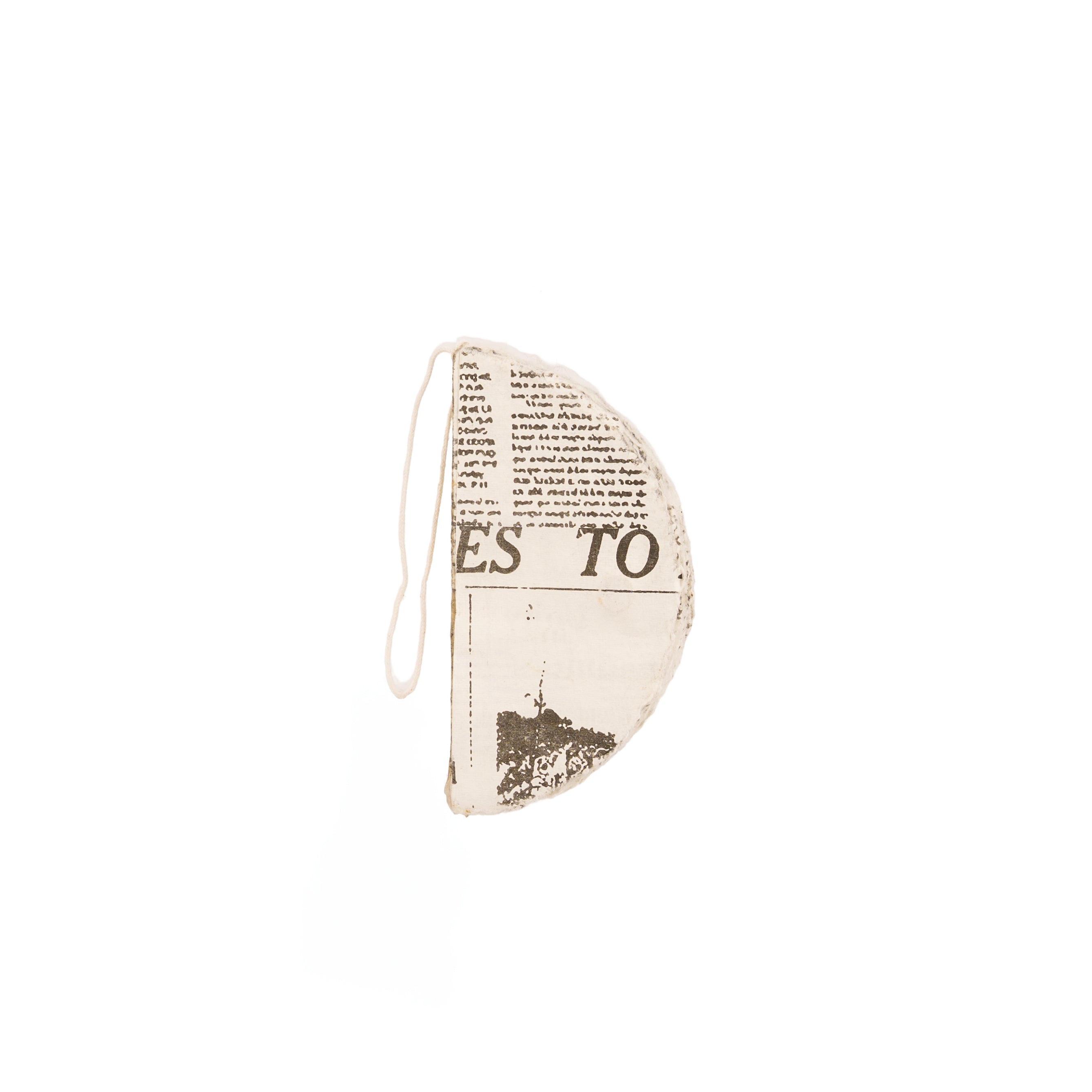 Newspaper Foldable bauble