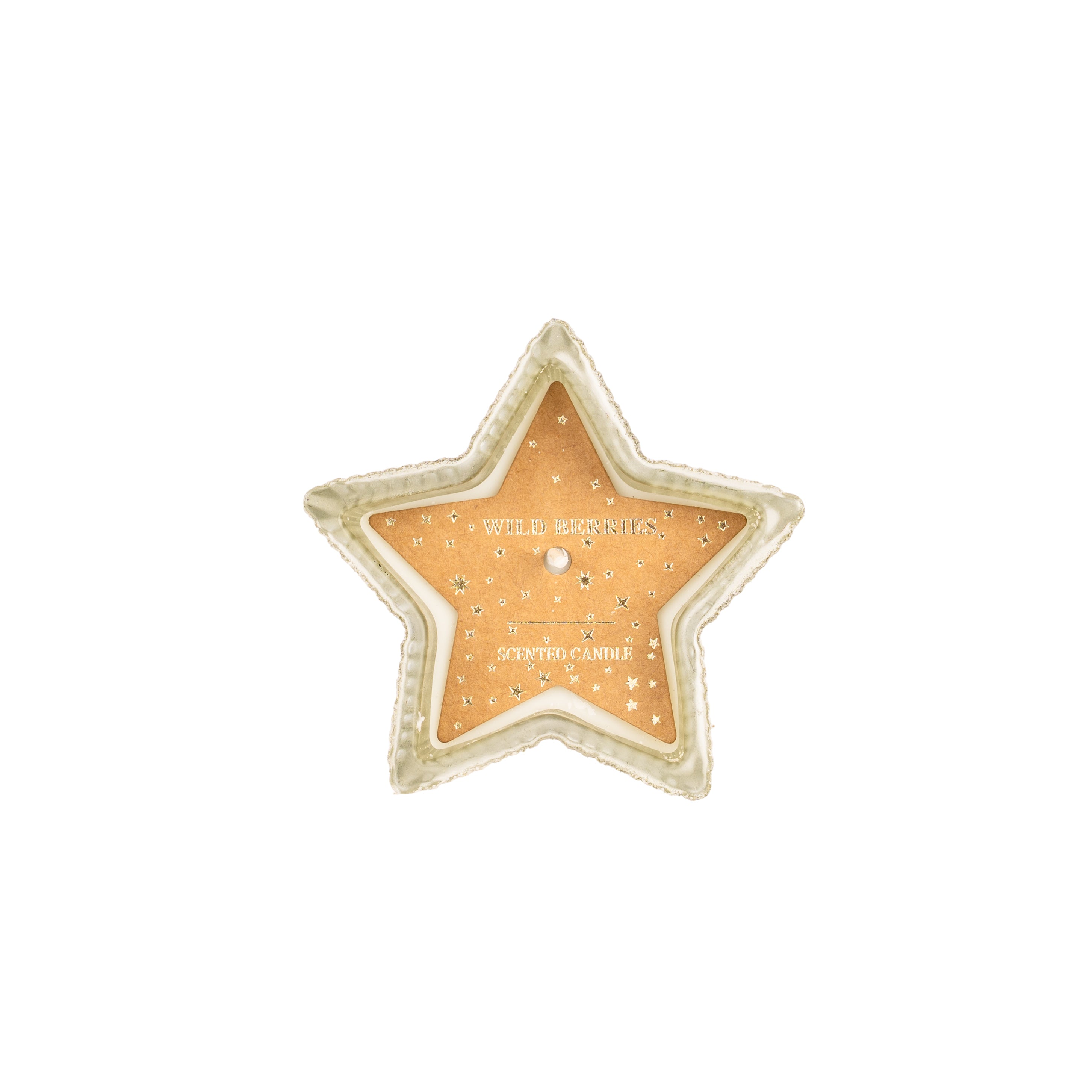 GLASS STAR SCENTED CANDLE - (Large)