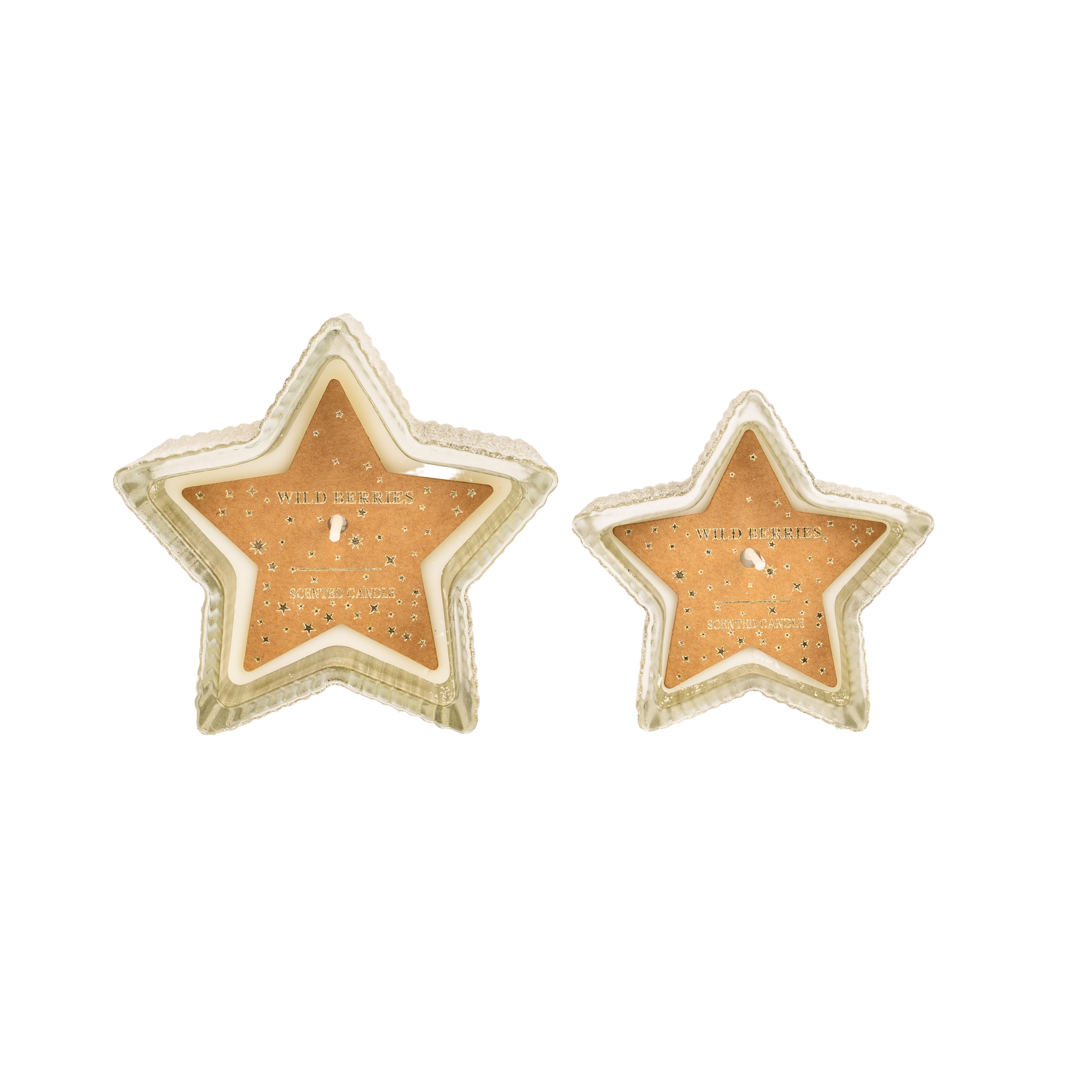 GLASS STAR SCENTED CANDLE (Small)