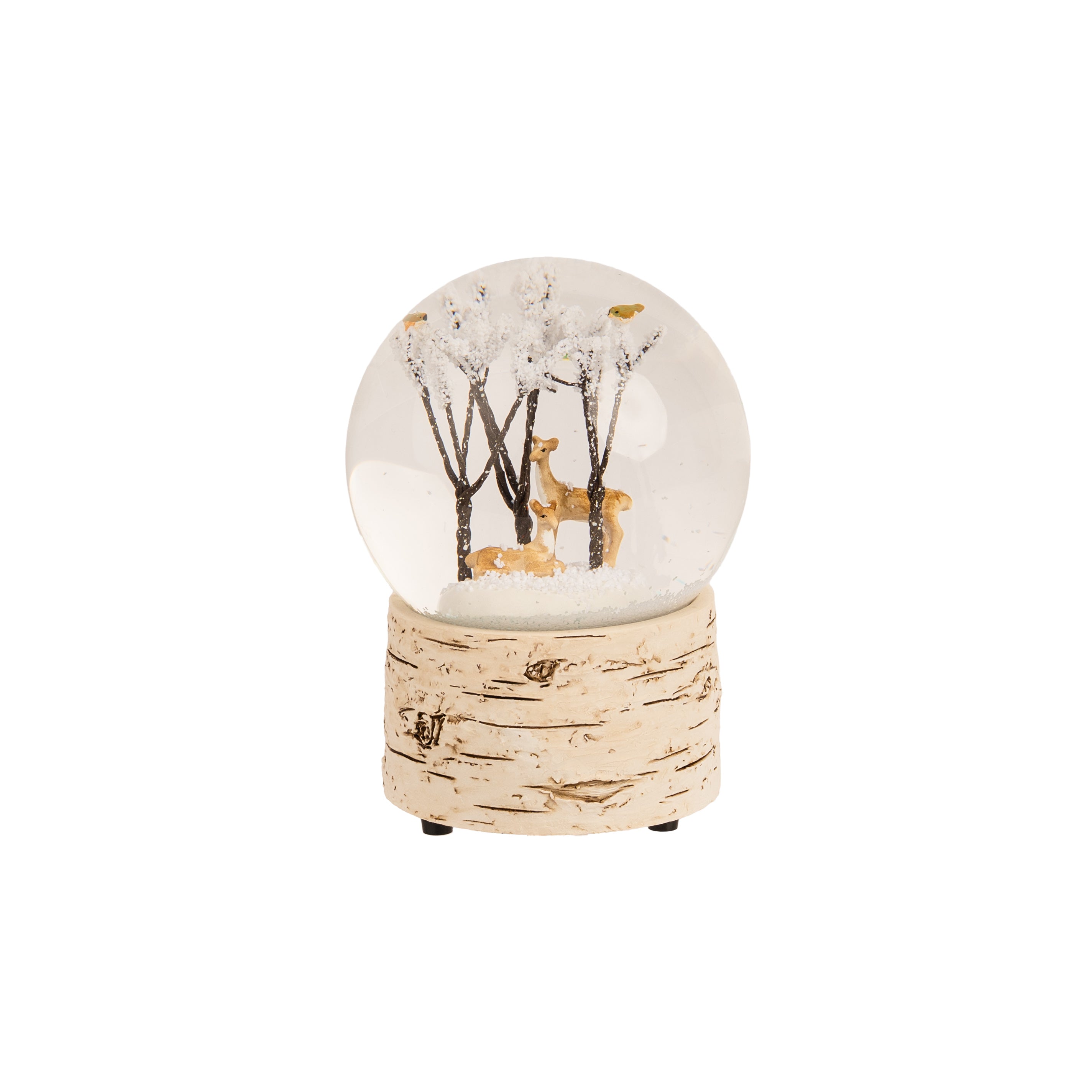 DEER AND TREES SNOWGLOBE