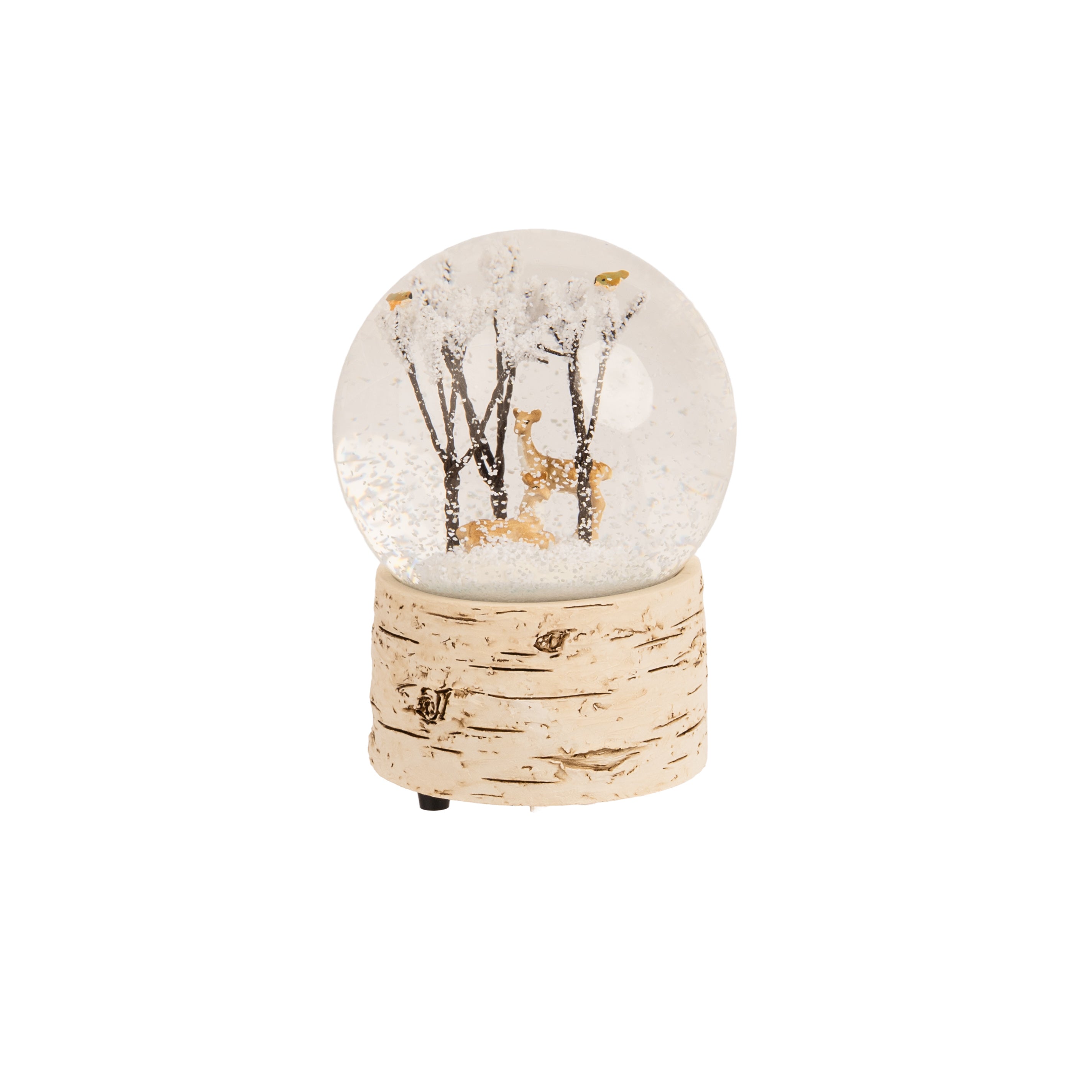 DEER AND TREES SNOWGLOBE