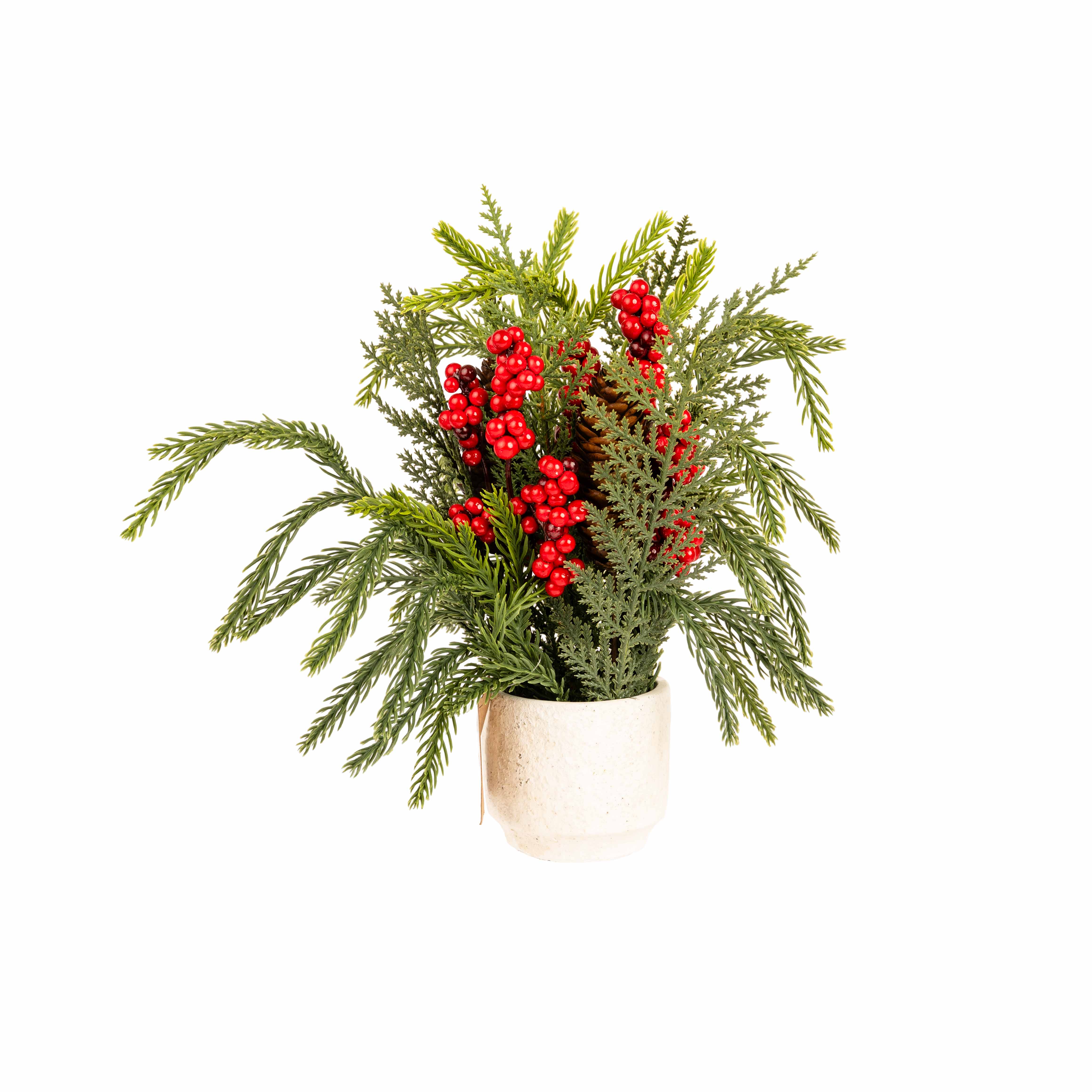 Berry & Pine Pot