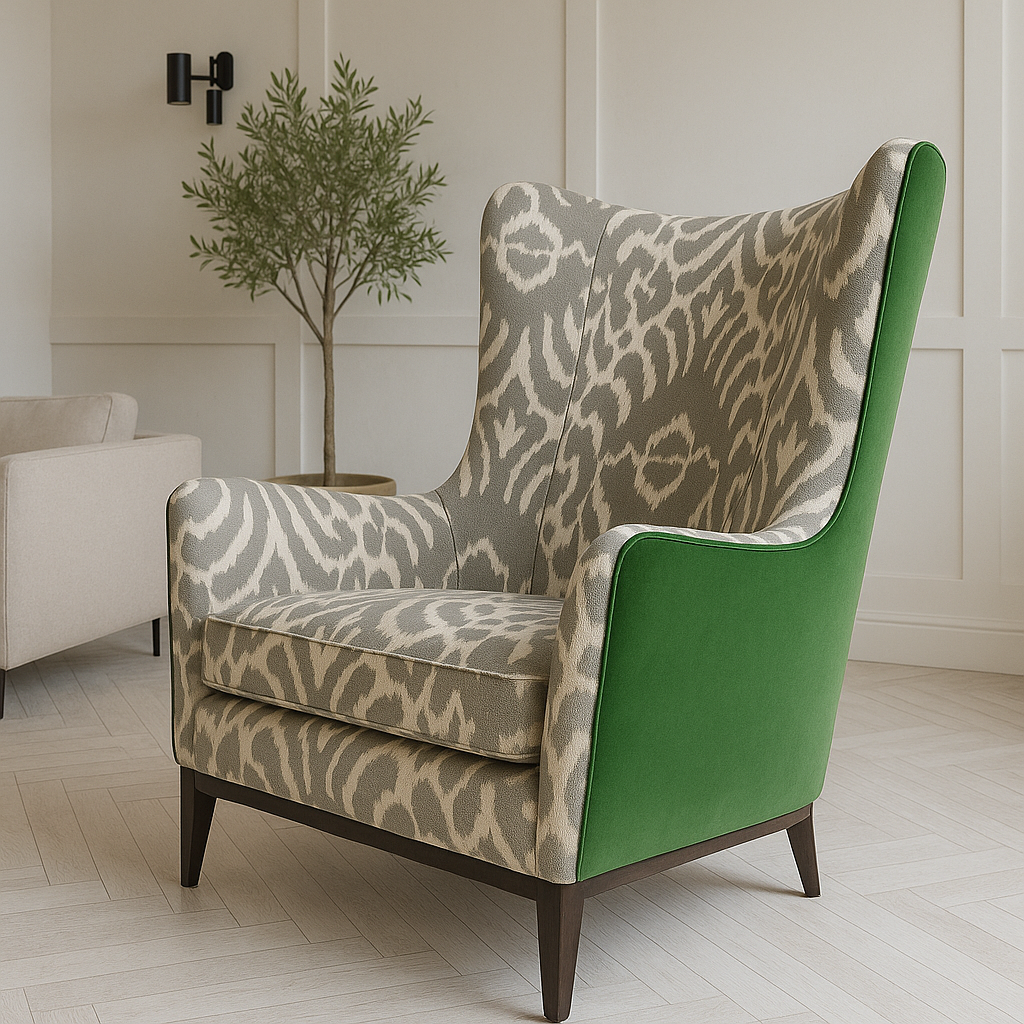 LISELLE WING CHAIR - LARGE