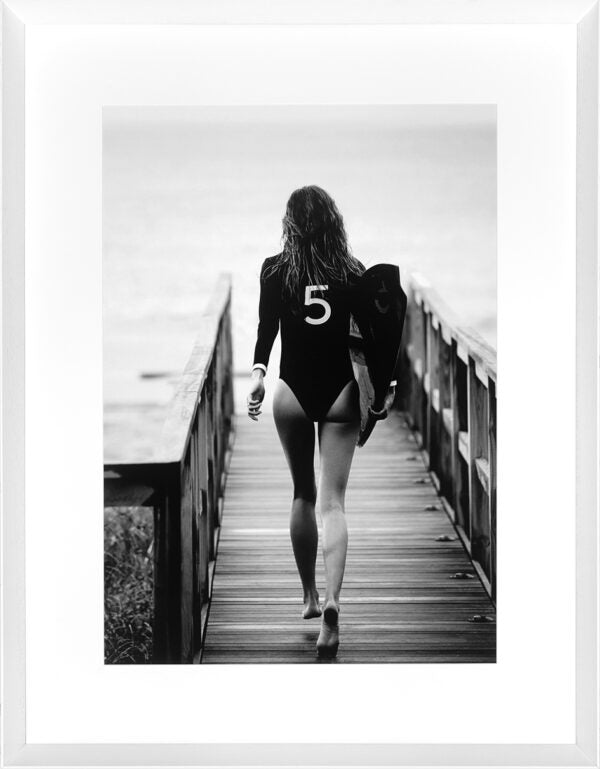 NO.5 SURFER GIRL ARTWORK