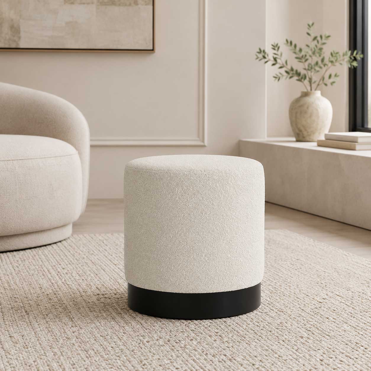 ODESSA ROUND STOOL - SMALL