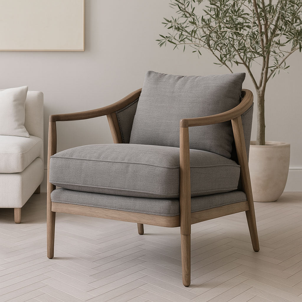 OSLO OCCASIONAL CHAIR - GREY