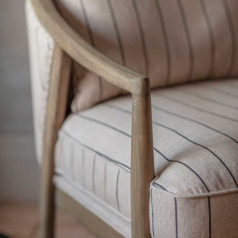 OSLO OCCASIONAL CHAIR - STRIPE