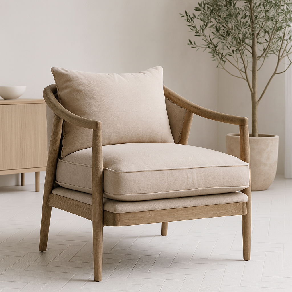 OSLO OCCASIONAL CHAIR - NATURAL