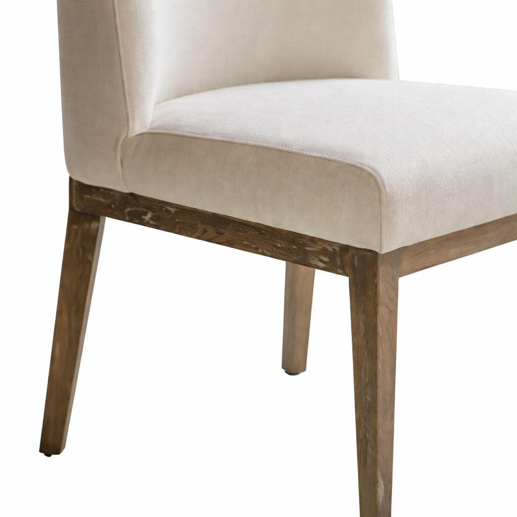 PIPPIN DINING CHAIR - IVORY