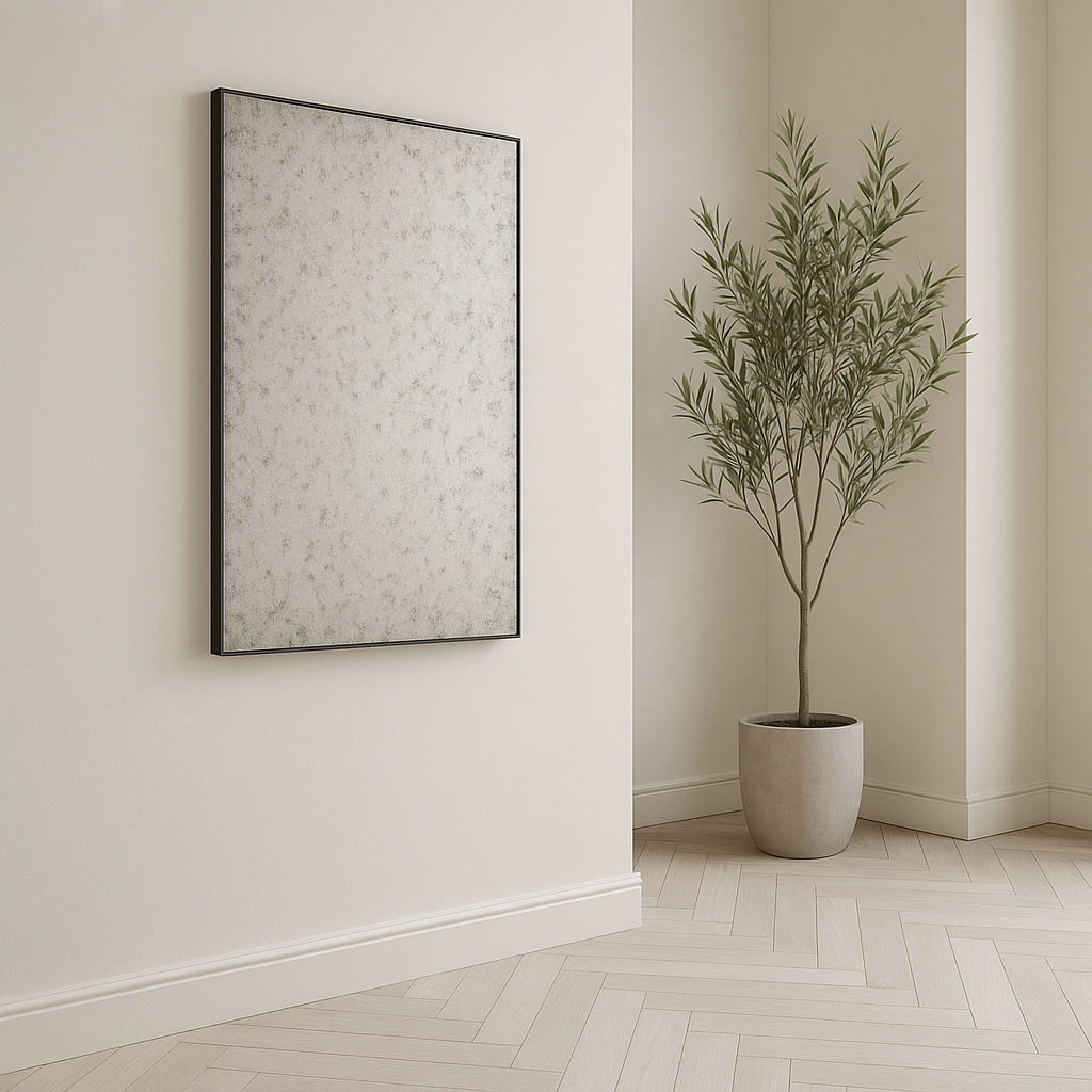 RECTANGULAR AGED MIRROR