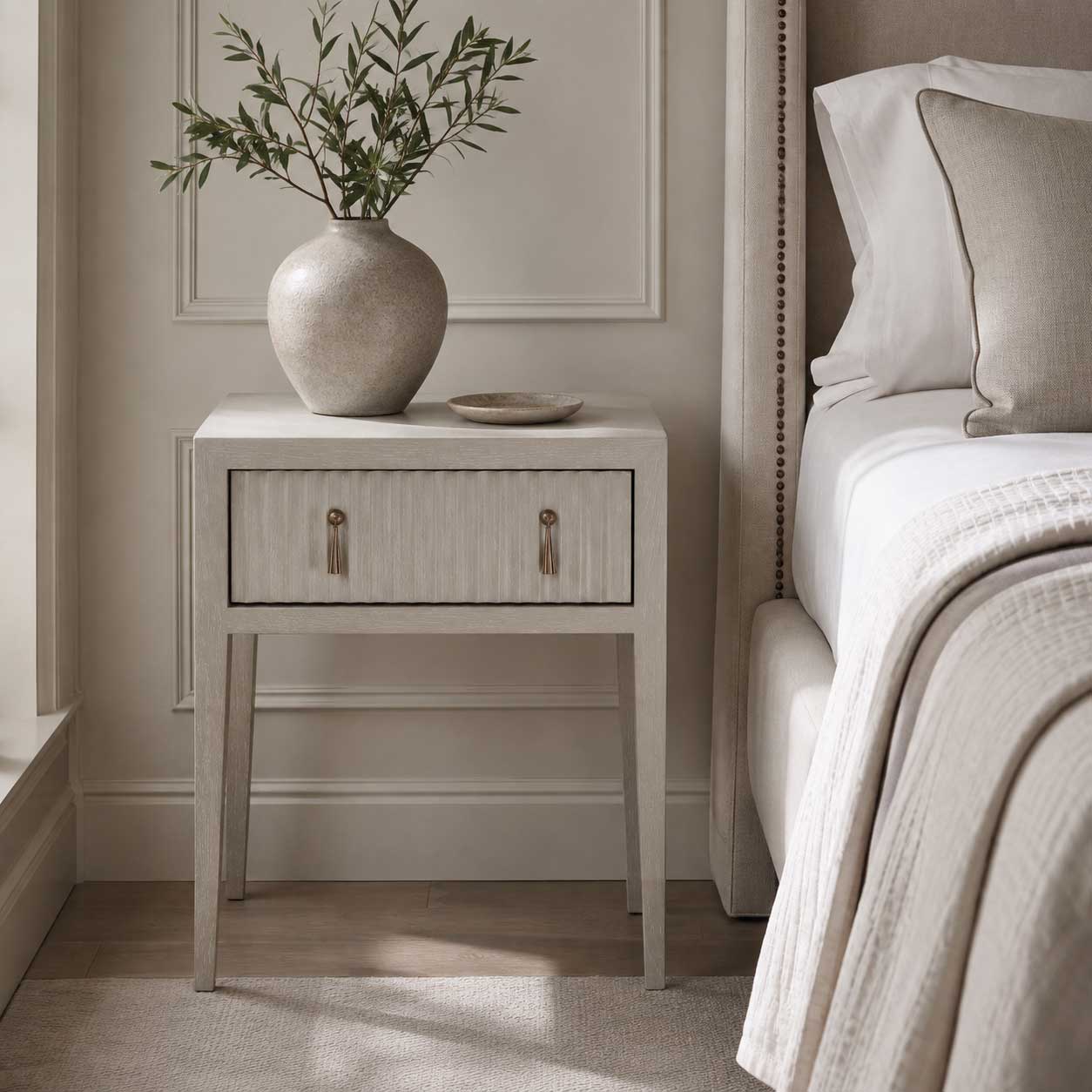 REFINERY BEDSIDE TABLE