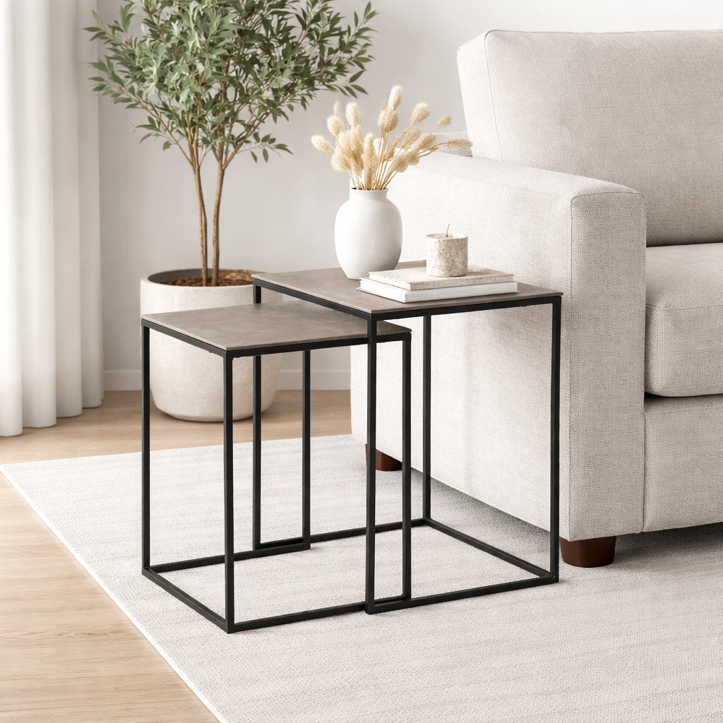 REY SIDE TABLE - SET OF 2