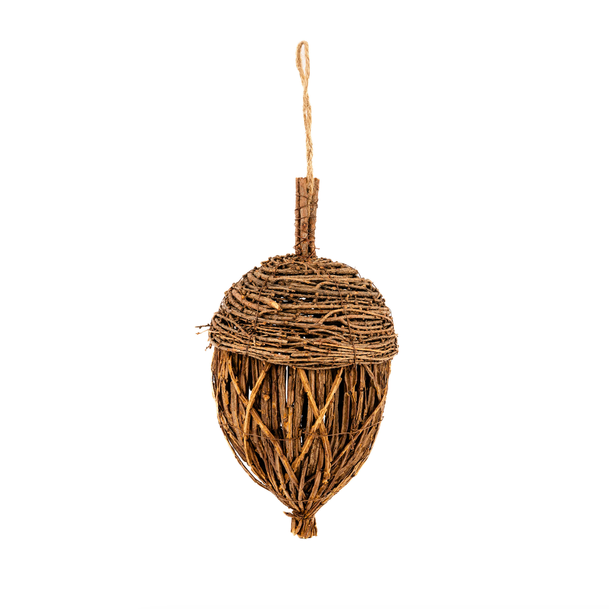 NATURAL RATTAN ACORN