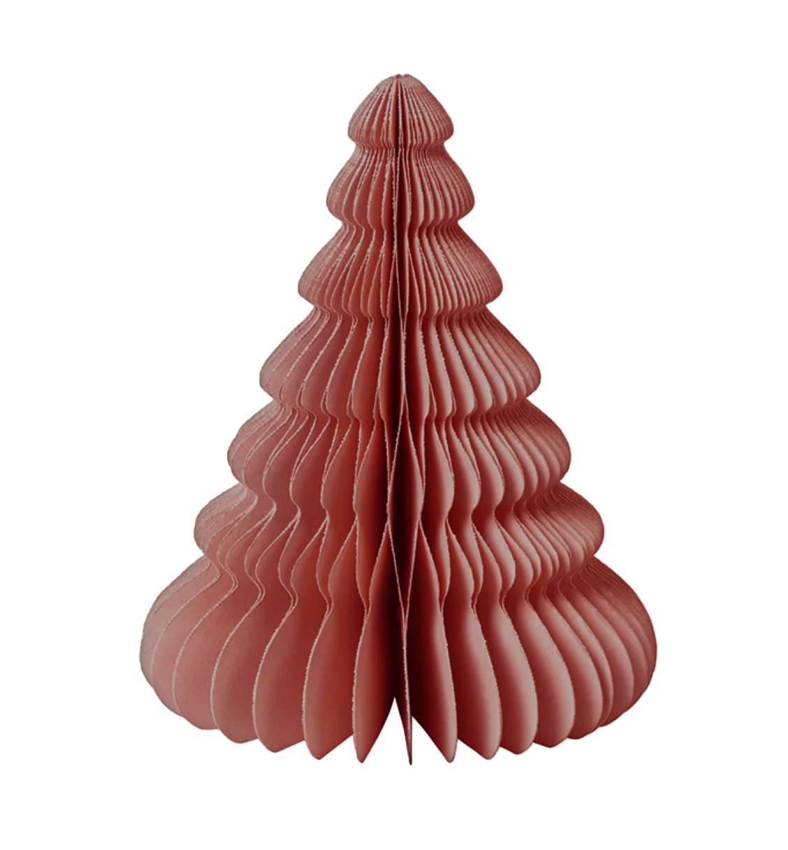 Honeycomb Christmas Tree - Red