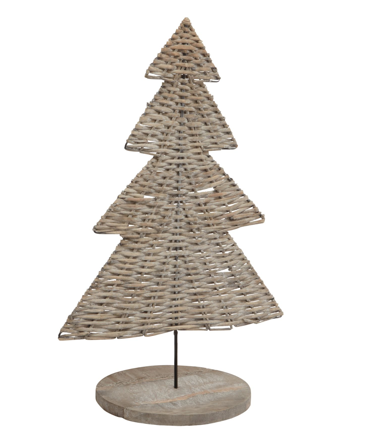 Wicker Tree Ornament - Large
