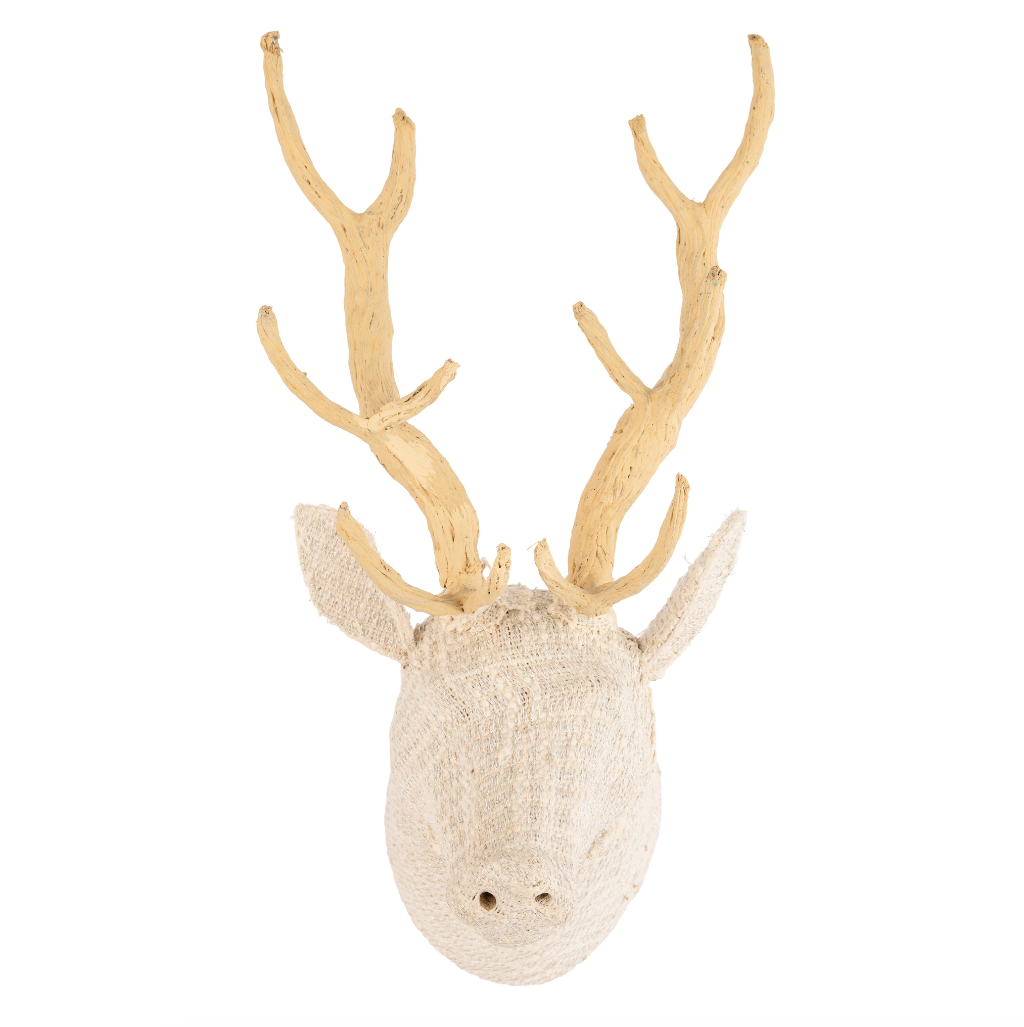Cotton Glitz Stag Head