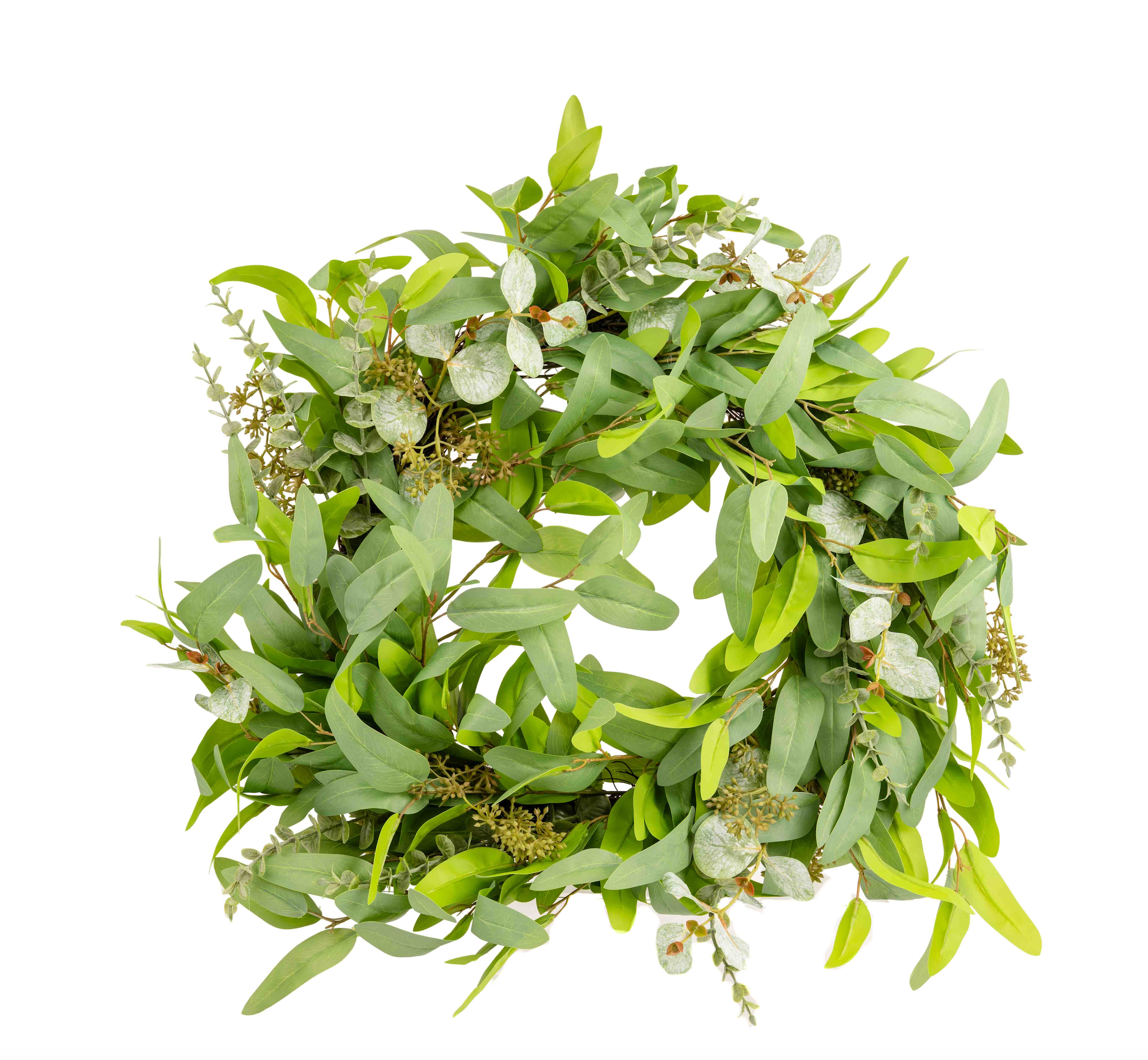 MIXED FOLIAGE WREATH
