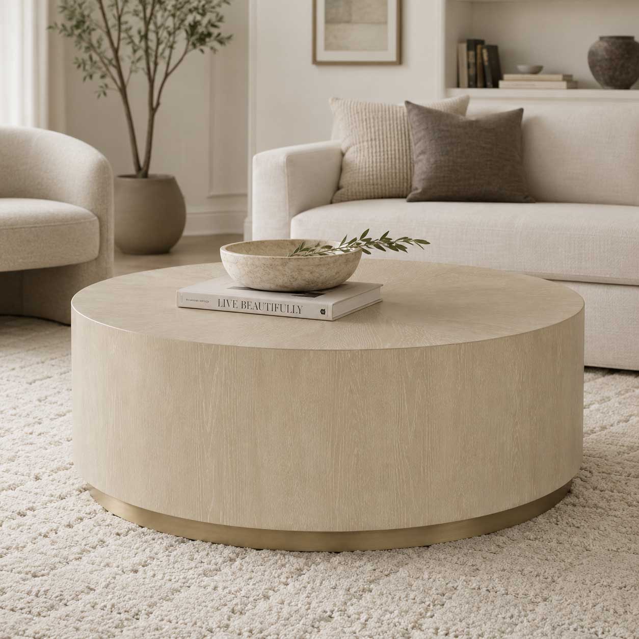 SUNDOWN ROUND COFFEE TABLE