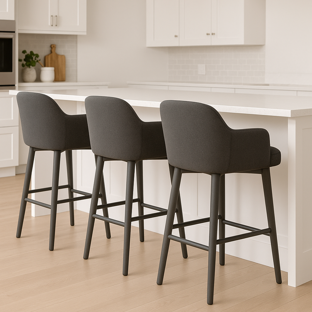 SUPPER CLUB BAR STOOL - ANTHRACITE