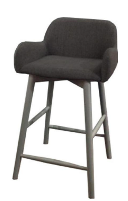 SUPPER CLUB BAR STOOL - ANTHRACITE