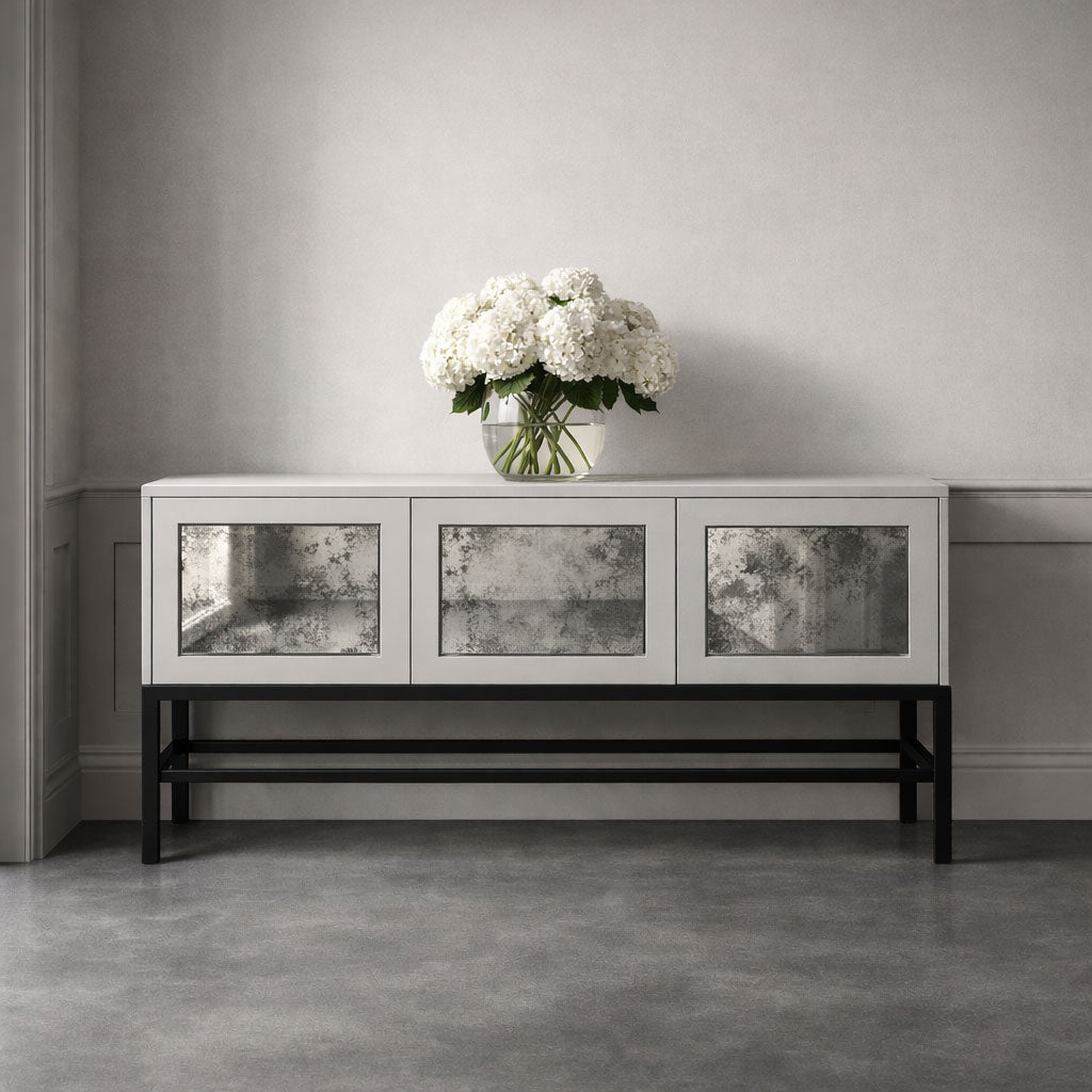THE LOVER SIDEBOARD - ANTIQUE MIRRORED DOORS
