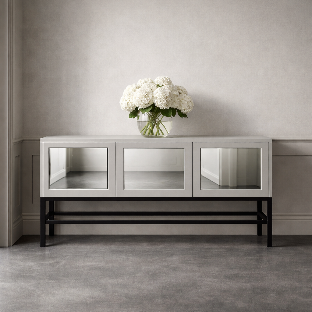 THE LOVER SIDEBOARD - MIRRORED DOORS