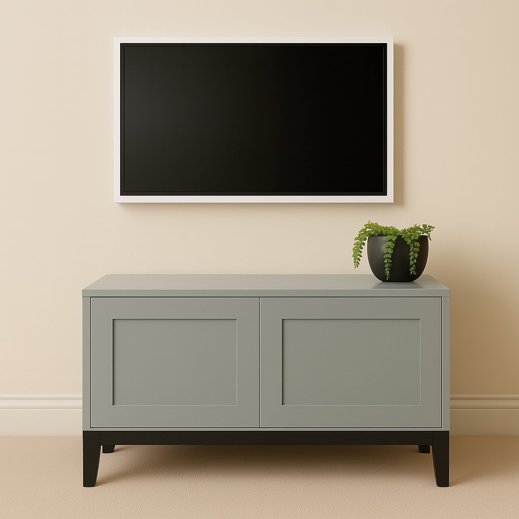 THE LOVER TV UNIT - PANELLED DOORS
