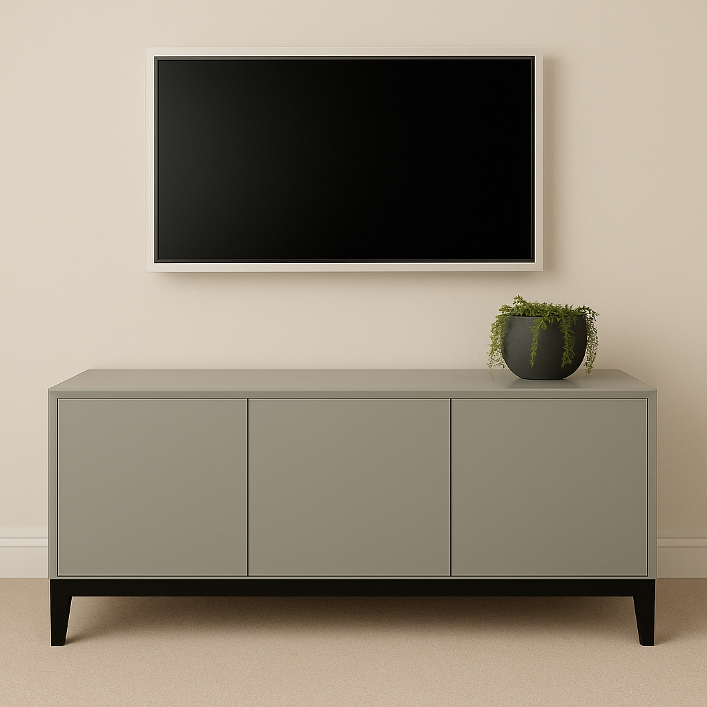 THE LOVER TV UNIT - PLAIN DOORS