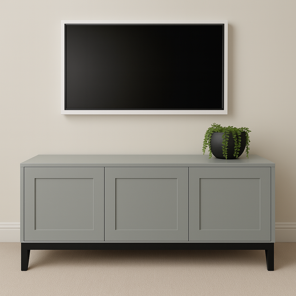 THE LOVER TV UNIT - PANELLED DOORS