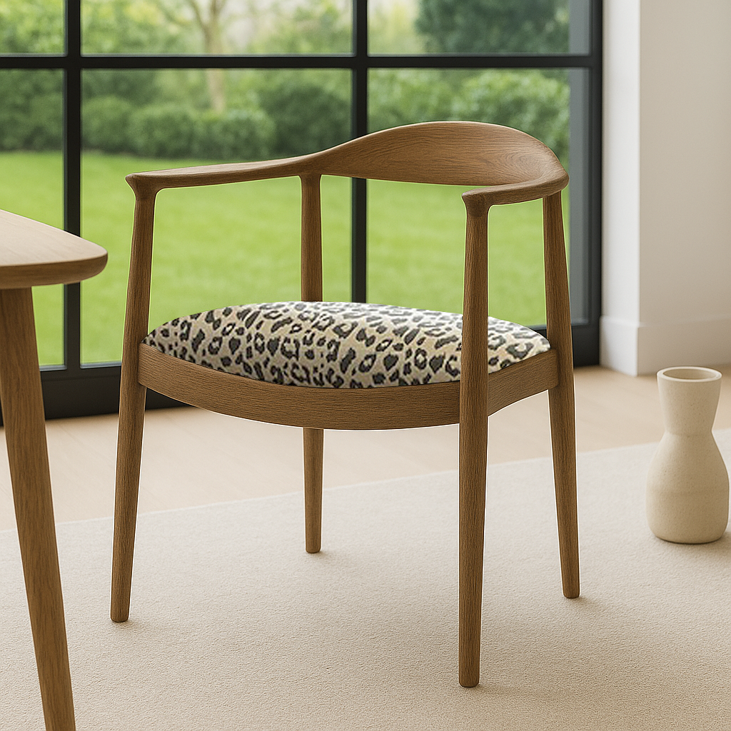 THE PALM DINING CHAIR - SLATE