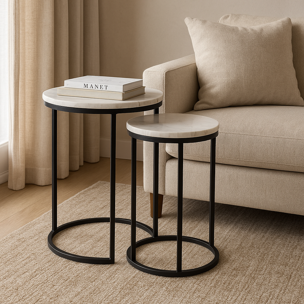 VIRGINIA SIDE TABLE - SET OF 2