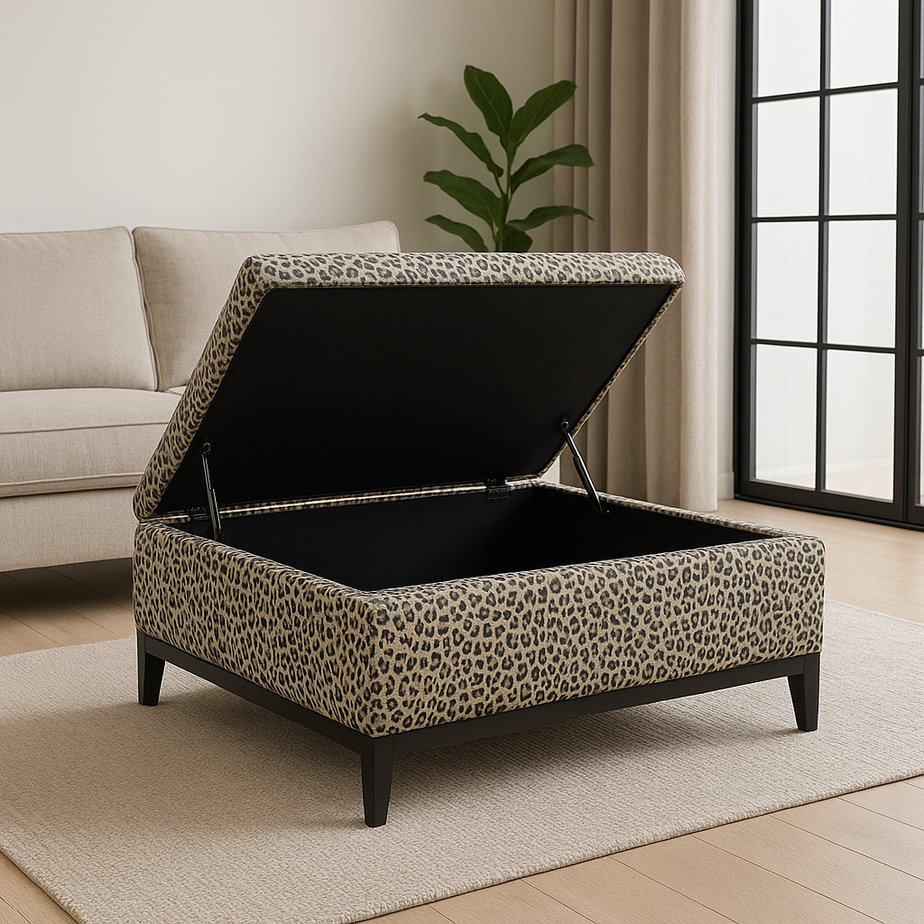 WE BELONG TOGETHER STORAGE OTTOMAN