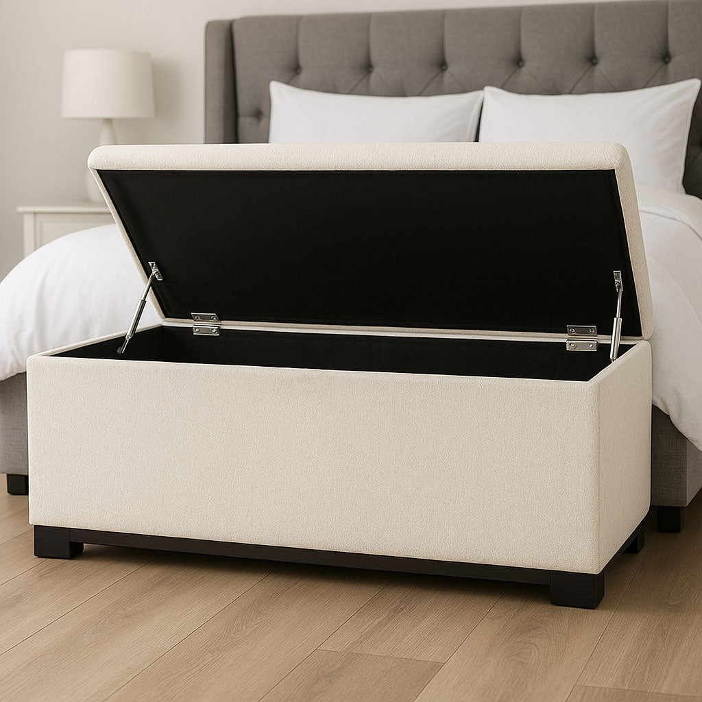 YOU COMPLETE ME - END OF BED SEAT WITH STORAGE