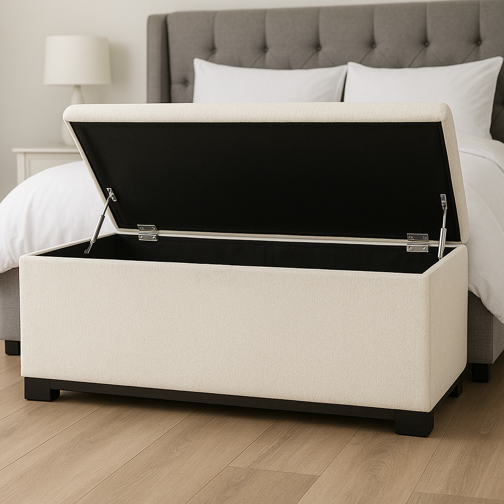 YOU COMPLETE ME - END OF BED SEAT WITH STORAGE