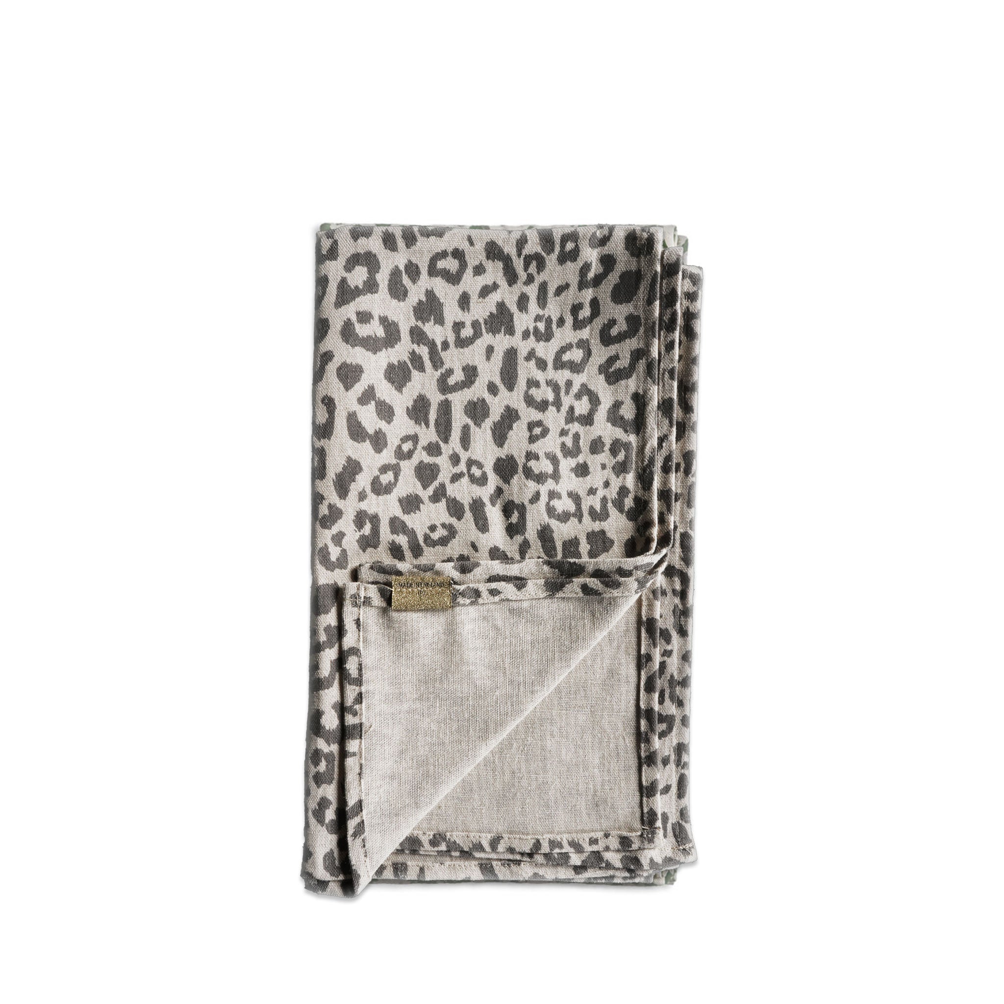 GREY LEOPARD TABLE RUNNER - SMALL